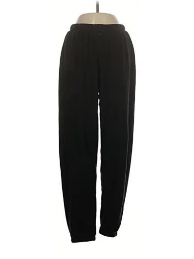 Pre-owned Katie J Nyc Track Pants In Black