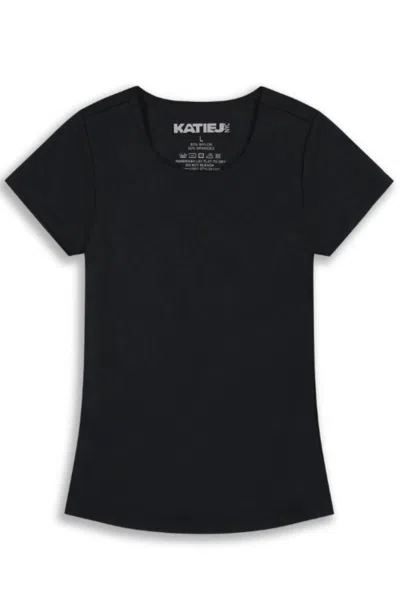 Katie J Nyc Women's Riley Stretch Top In Black