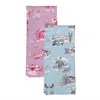 Katie Kime Apr√s Ski Toile Tea Towel Set In Cranberry/light Blue In Multi