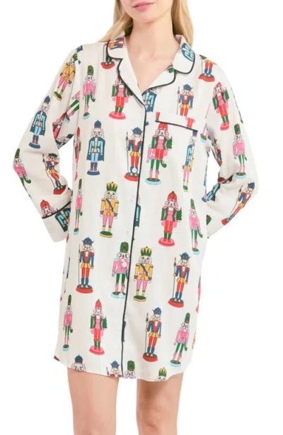 Katie Kime Holiday March Sleep Shirt In Multi