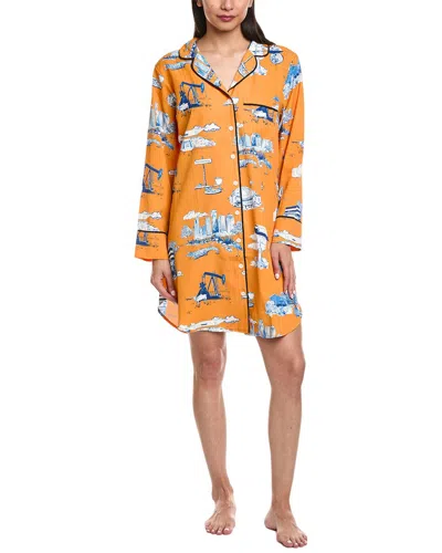 Katie Kime Houston Toile Sleep Shirt In Multi
