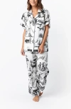 Katie Kime Marfa Toile Pants Set In White