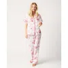 Katie Kime Pajama Pants Set In White