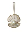 Katie Larmour Clam Shell Tree Decoration In Pink