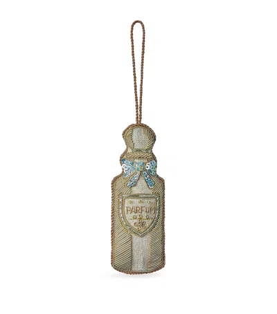 Katie Larmour Perfume Bottle Tree Decoration In Neutral