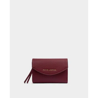 Katie Loxton Alba Wallet In Red