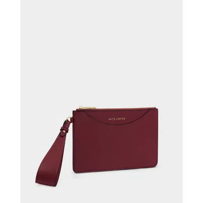Katie Loxton Alba Wristlet Pouch In Red
