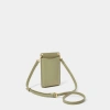 KATIE LOXTON BEA CELLPHONE CROSSBODY BAG IN OLIVE