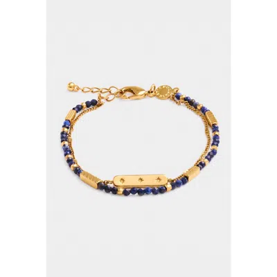 Katie Loxton Birthstone Bracelet 'september' In Gold
