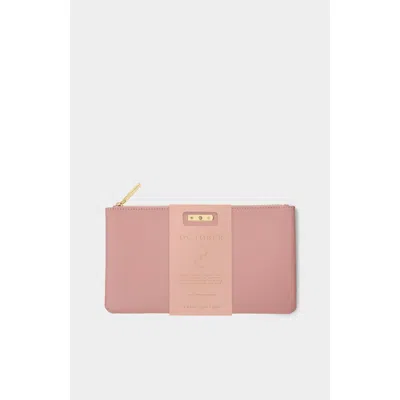Katie Loxton Birthstone Pouch In Orange