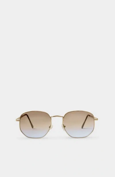 Katie Loxton Cali Sunglasses In Gold Frame