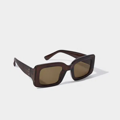 Katie Loxton Crete Sunglasses In Brown In Black