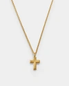 Katie Loxton Cross Waterproof Gold Necklace In Gold