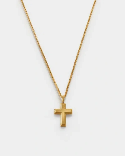 Katie Loxton Cross Waterproof Gold Necklace