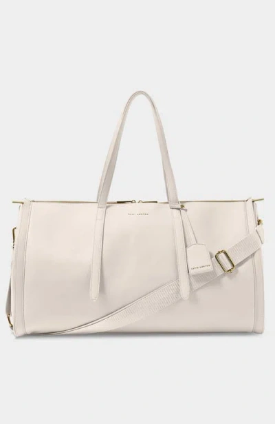 Katie Loxton Fold Out Garment Weekend Bag In White