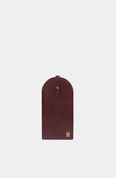 Katie Loxton Glasses Sleeve In Cherry Patent Crackle