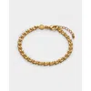 Katie Loxton Grecian Waterproof Gold Link Bracelet In Gold