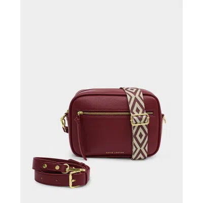 Katie Loxton Hallie Crossbody Bag In Red