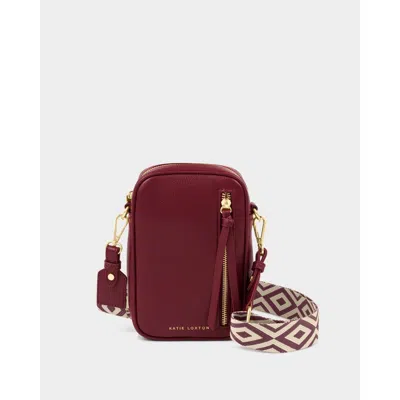 Katie Loxton Hallie Small Crossbody Bag In Red