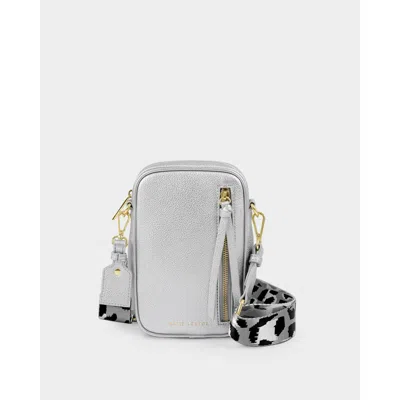 Katie Loxton Hallie Small Crossbody Bag In Silver