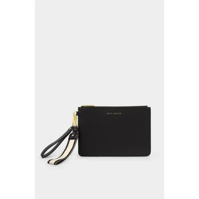 Katie Loxton Hallie Wristlet Pouch In Black
