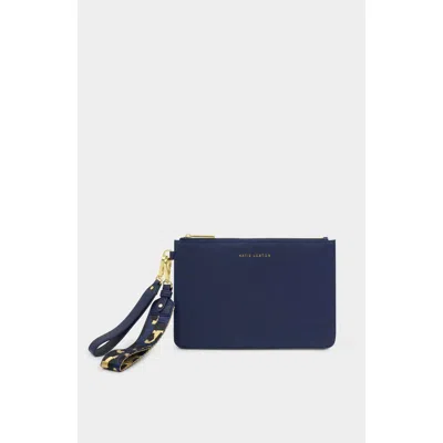 Katie Loxton Hallie Wristlet Pouch In Blue