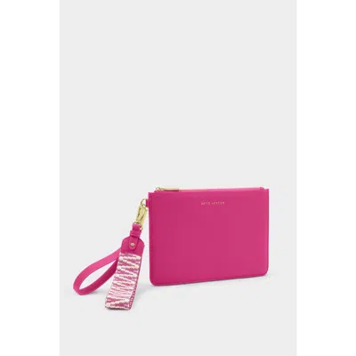 Katie Loxton Hallie Wristlet Pouch In Pink