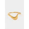 Katie Loxton Marina Wave Ring In Pattern