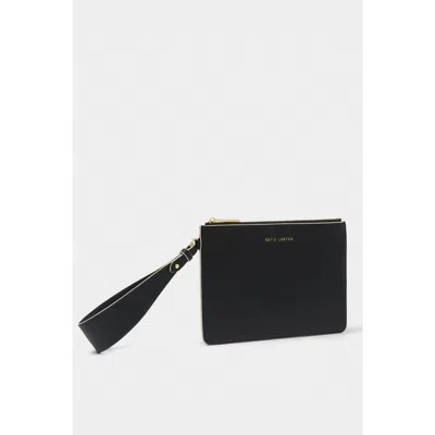 Katie Loxton Marni Wristlet Pouch In Black