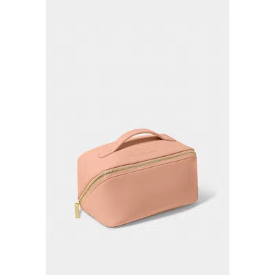 Katie Loxton Medium Make Up And Toiletry Bag In Pink