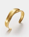 Katie Loxton Molten Luxe Waterproof Gold Bangle In Gold