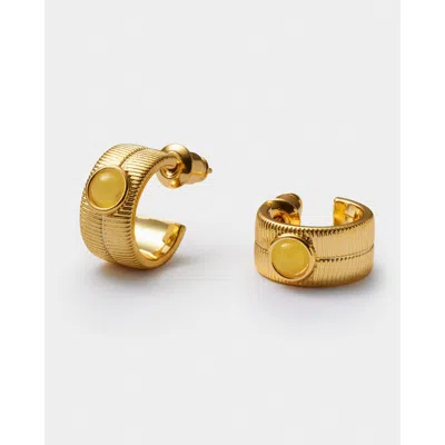 Katie Loxton 'november' Waterproof Gold Birthstone Hoop Earrings