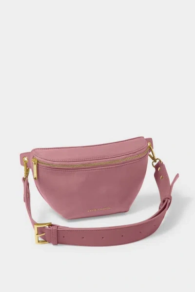 Katie Loxton Nylon-luxe Belt Bag In Purple
