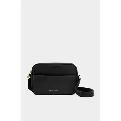 Katie Loxton Nylon-luxe Crossbody Bag In Black