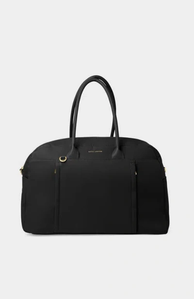 Katie Loxton Nylon-luxe Weekend Bag In Black