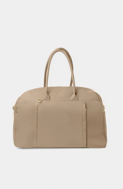 Katie Loxton Nylon-luxe Weekend Bag In Brown