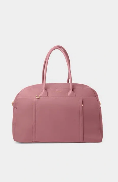 Katie Loxton Nylon-luxe Weekend Bag In Pink