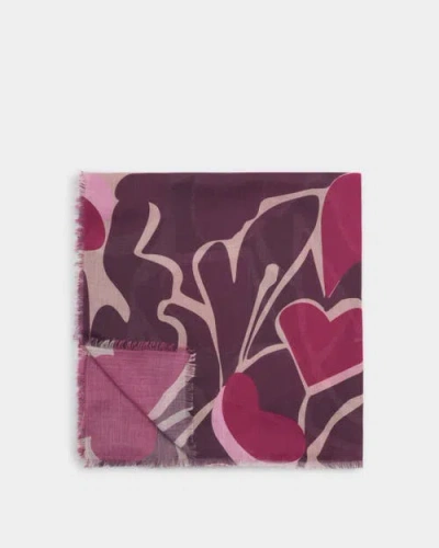 Katie Loxton Organic Heart Printed Scarf