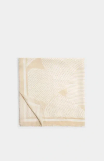Katie Loxton Printed Scarf In Neutral