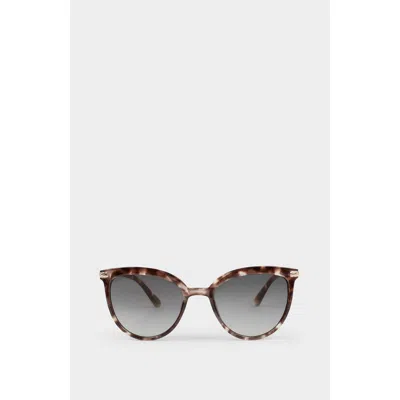 Katie Loxton Ravello Sunglasses In Transparent Tortoiseshell
