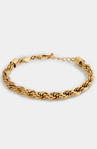 Katie Loxton Reine Rope Bracelet In Green