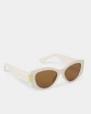 Katie Loxton Rimini Sunglasses In White