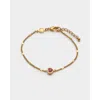 Katie Loxton Rouge Waterproof Gold Heart Bracelet In Gold