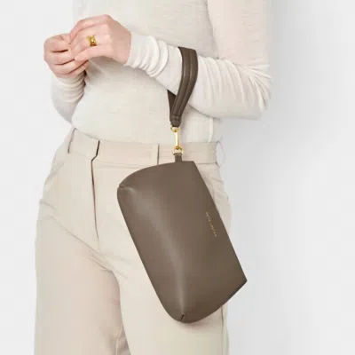 Katie Loxton Serena Wristlet In Mink In Grey