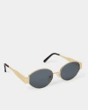 Katie Loxton Siena Sunglasses In Gold