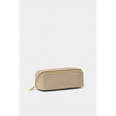 Katie Loxton Small Make Up And Toiletry Bag In Brown