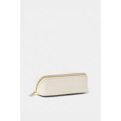 Katie Loxton Small Make Up And Toiletry Bag In White