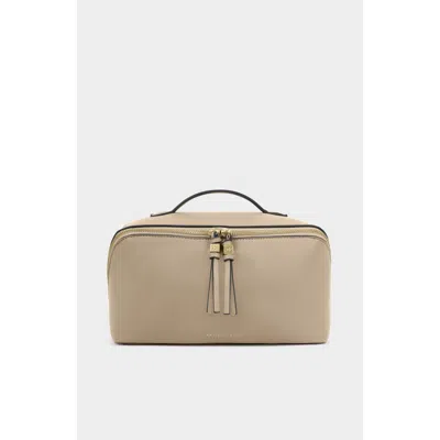 Katie Loxton Soho Large Make Up / Wash Bag In Neutral