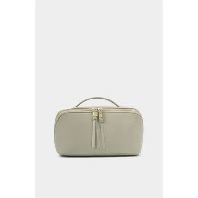 Katie Loxton Soho Medium Make Up / Wash Bag In Green