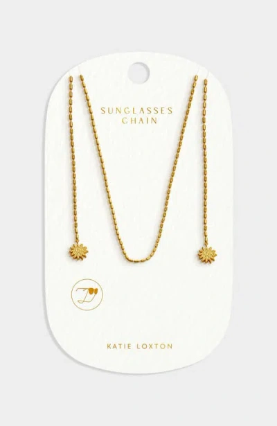 Katie Loxton Solesi Sun Sunglasses Chain In Gold